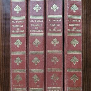 Alexandre Dumas - Vicontele de Bragelonne 4 volume (1970, editie cartonata)