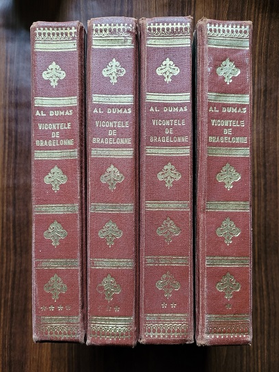 Alexandre Dumas – Vicontele de Bragelonne 4 volume (1970, editie cartonata)