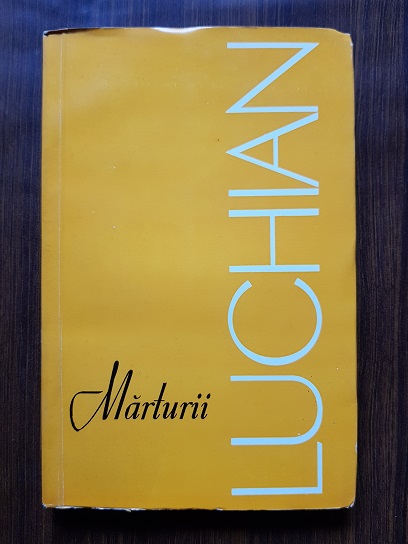 Marin Mihalache – Marturii despre Luchian