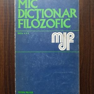 P. Apostol, I. Banu, Ov. Badina - Mic dictionar filozofic