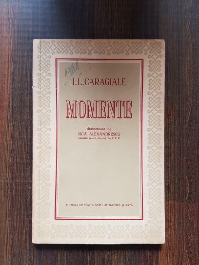 Ion Luca Caragiale – Momente dramatizate de Sica Alexandrescu