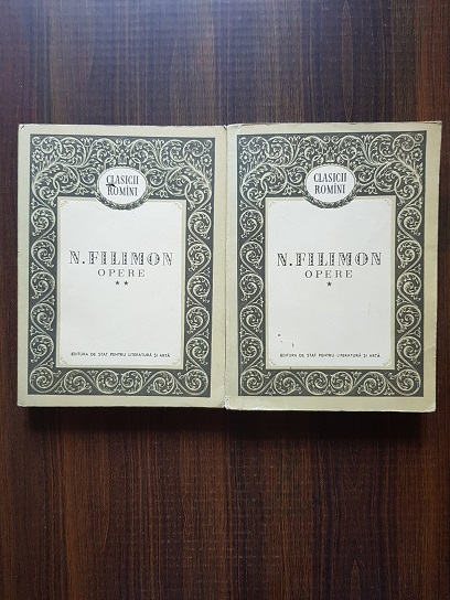 Nicolae Filimon – Opere 2 volume