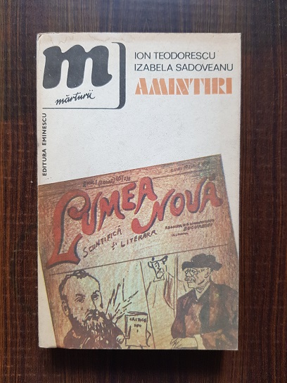 Ion Teodorescu, Izabela Sadoveanu – Amintiri