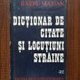 Barbu Marian - Dictionar de citate si locutiuni straine