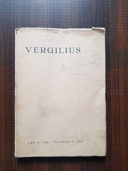 Viata si opera poetului Publius Vergilius Maro. Volum comemorativ