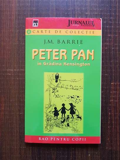 J. M. Barrie – Peter Pan in gradina Kensington