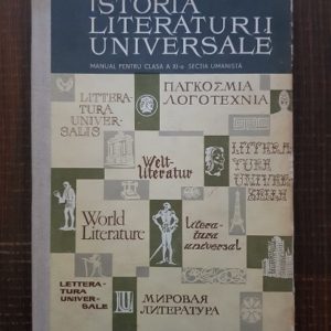 N. I. Barbu, Ovidiu Drimba - Istoria literaturii universale. Manual pentru clasa a XI-a