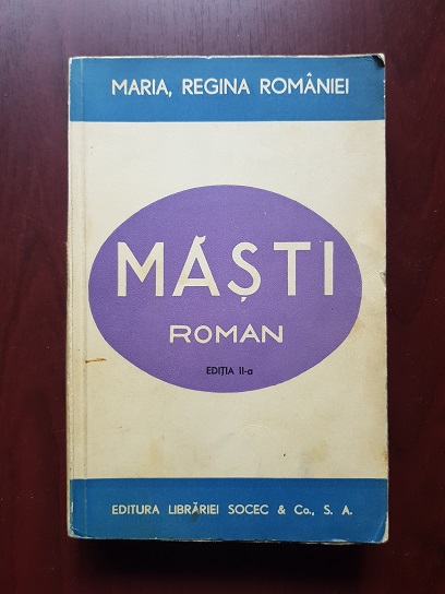 Maria Regina Romaniei – Masti (1938)