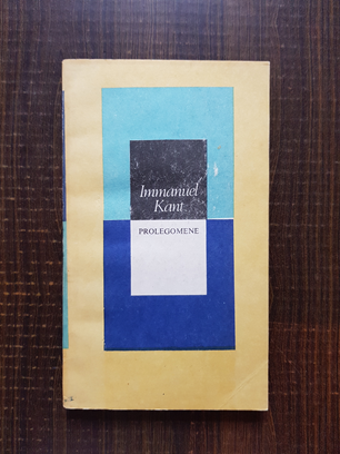 Immanuel Kant – Prolegomene