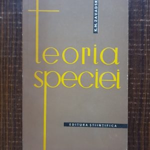 K. M. Zavadski - Teoria speciei