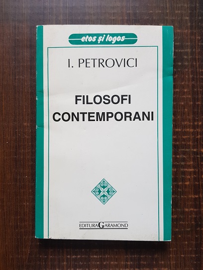 Ion Petrovici – Filosofi contemporani