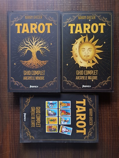 Naran Gheser – Tarot. Cartile de curte / Arcanele minore / Arcanele majore 3 volume