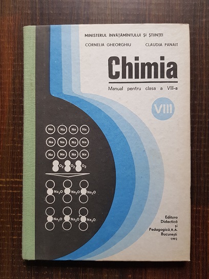 Cornelia Gheorghiu, Claudia Panait – Chimia. Manual pentru clasa a VIII-a