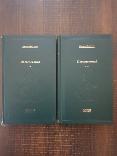 Giovanni Boccaccio – Decameronul 2 volume (2009, editie cartonata)