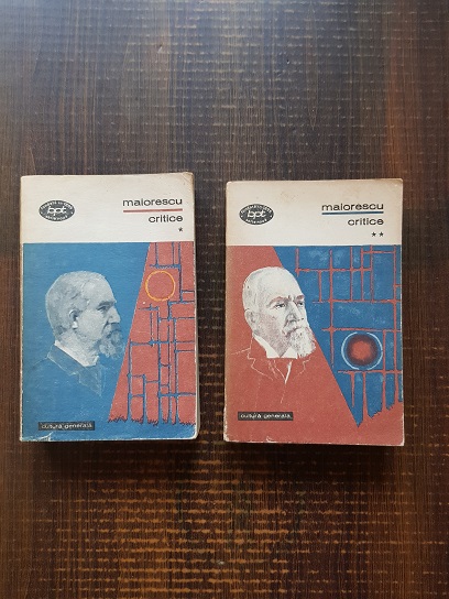 Titu Maiorescu – Critice 2 volume