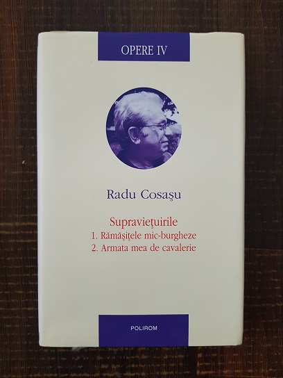 Radu Cosasu – Opere. Supravietuirile. Ramasitele mic-burgheze. Armata mea de cavalerie volumul 4 (2011, editie cartonata)