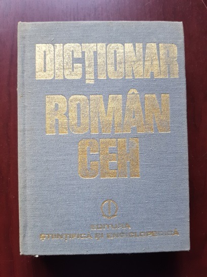 Anca Irina Ionescu – Dictionar Roman-Ceh