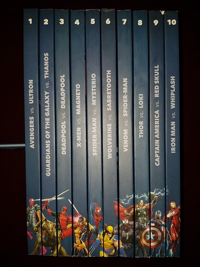 Colectia Infruntari legendare Marvel 10 volume, seria completa