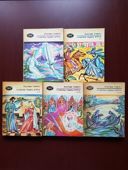 Thomas Malory – Moartea regelui Arthur 5 volume