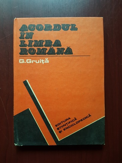 G. Gruita – Acordul in limba romana