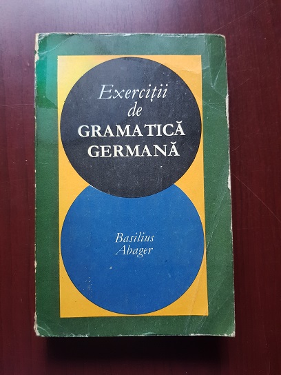 Basilius Abager – Exercitii de gramatica germana