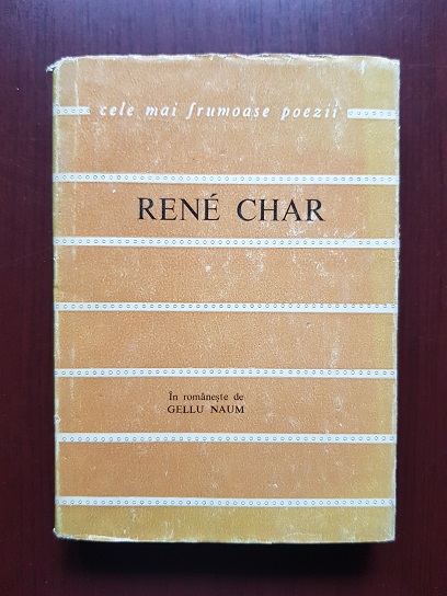 Rene Char – Poeme alese. Cele mai frumoase poezii