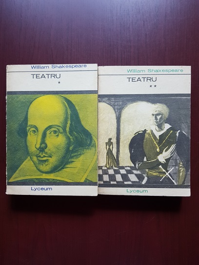 William Shakespeare – Teatru 2 volume. Romeo si Julieta. Regele Lear. Hamlet. Richard al III-lea. Visul unei nopti de vara. Furtuna