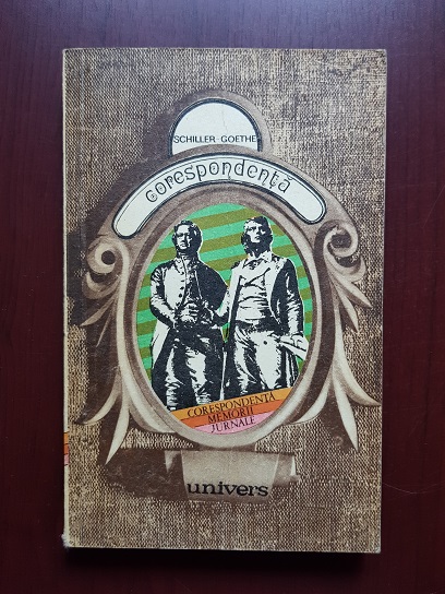 Friedrich Schiller, Goethe – Corespondenta