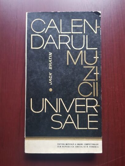 Jack Bratin – Calendarul muzicii universale