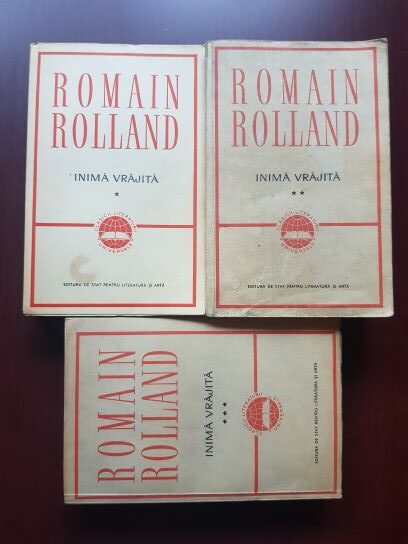 Romain Rolland – Inima vrajita 3 volume