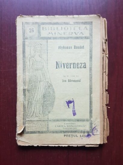 Alphonse Daudet – Niverneza. Povestea unui vas imbatranit si a oamenilor sai (editie veche)