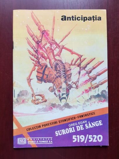 Revista Anticipatia, nr. 519/520. Colectia povestiri stiintifico-fantastice