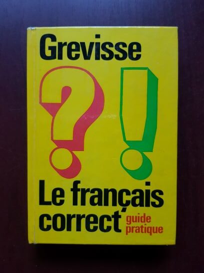 Maurice Grevisse – Le francais correct, guide pratique