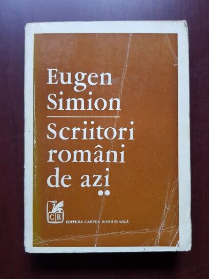 Eugen Simion – Scriitori romani de azi, volumul 2
