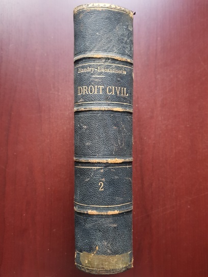 G. Baudry Lacantinerie, M. Houques Fourcade – Traite theorique et pratique de droit civil. Des personnes. Volumul 2 (1900) - imagine 2