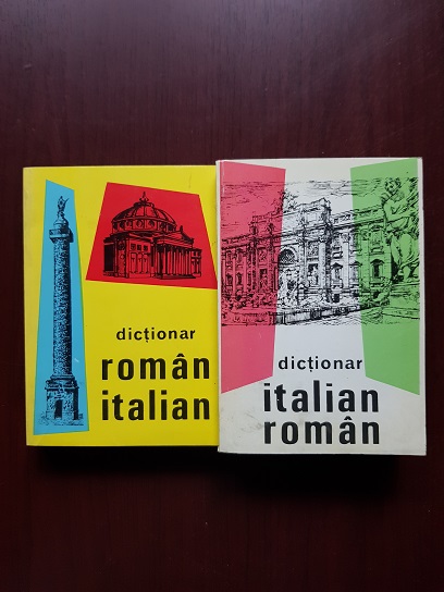 Alexandru Balaci – Dictionar roman-italian / italian-roman 2 volume