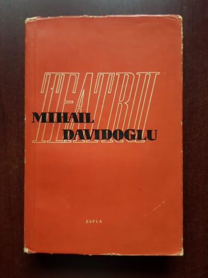 Mihail Davidoglu – Teatru