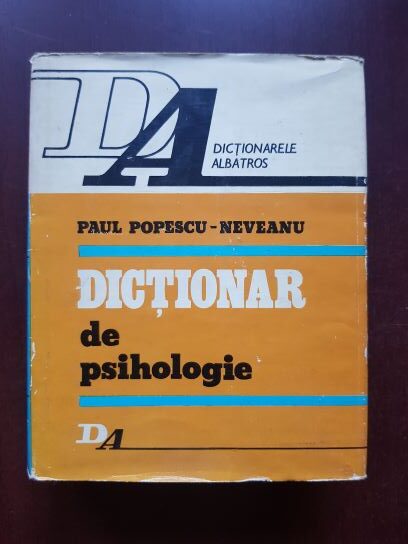 Paul Popescu Neveanu – Dictionar de psihologie