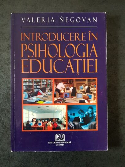 Valeria Negovan – Introducere in psihologia educatiei