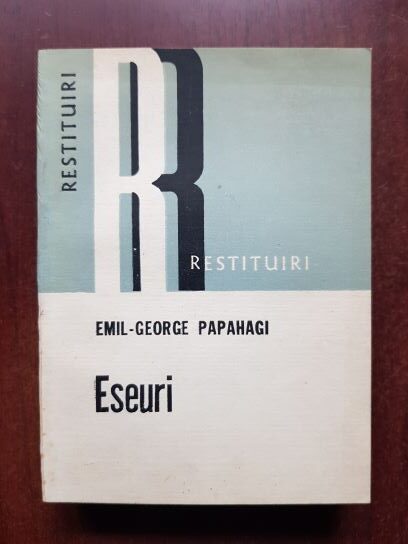 Emil George Papahagi – Eseuri