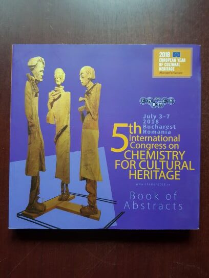 5th International Congress on Chemistry for Cultural Heritage. Book of Abstracts