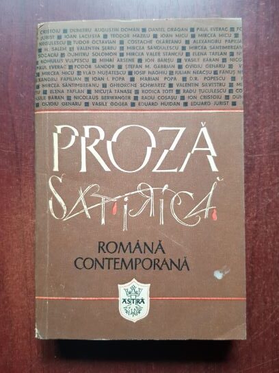 Proza satirica romana contemporana. Antologie