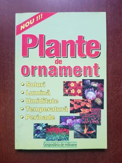 Plante de ornament. Gradina de flori