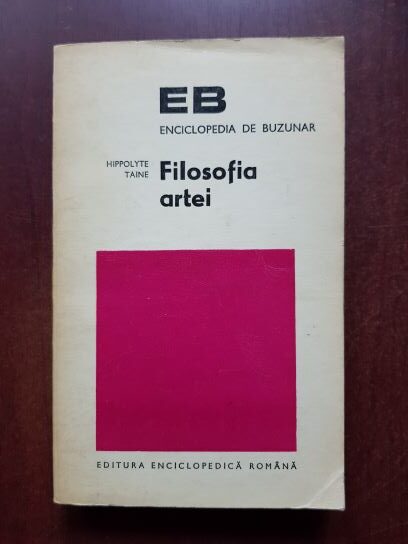 Hippolyte Taine – Filosofia artei