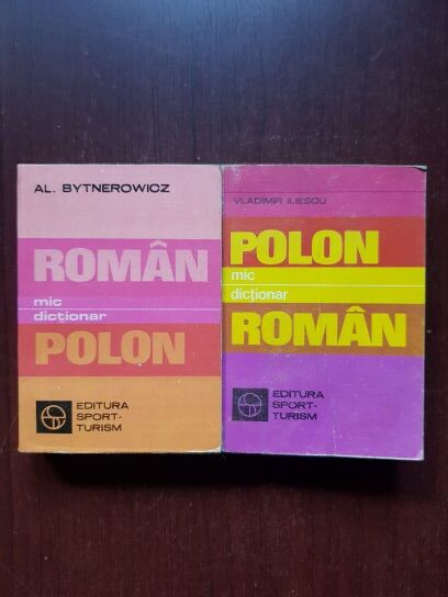 Vladimir Iliescu, Alexandra Bytnerowicz – Mic dictionar polon-roman / roman-polon 2 volume