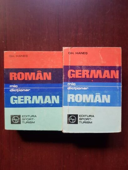 Gheorghina Hanes – Mic dictionar german-roman / roman-german 2 volume