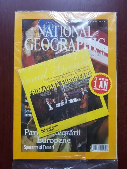 Revista National Geographic, mai 2004. Pariul Integrarii Europene