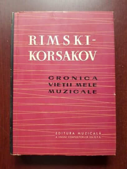 Rimski Korsakov – Cronica vietii mele muzicale