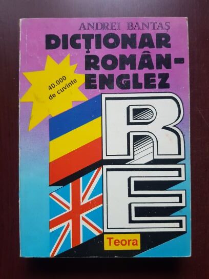 Andrei Bantas – Dictionar Roman Englez (40000 de cuvinte)