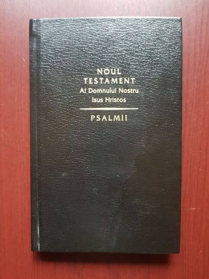 Noul Testament al Domnului nostru Isus Hristos. Psalmii (editie cartonata)